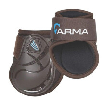 Stivali da fetlock di carbonio arma (marrone pieno)