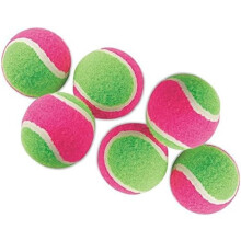 YMCtoys Replacement Sticky Balls for Toss and Catch Sport Game, Hook and Loop, Refill Pack of 6