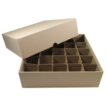 Box a tubo per monete di grande dollaro di guardia pesante 9x9x2,75 abbronzatura