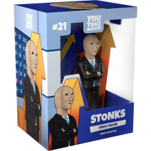 Youtooz Stonks 3,5"""" Tommer Stonks Vinyl Figur Meme Collection