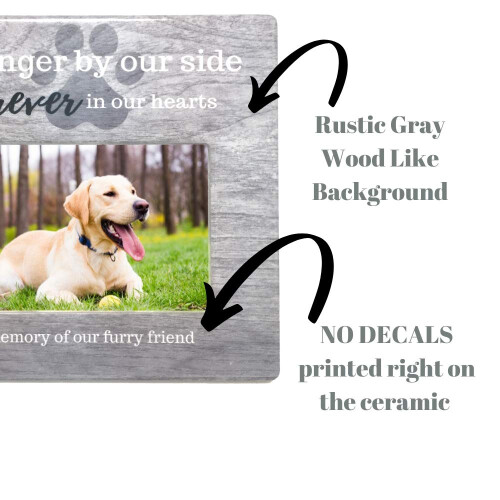 Banberry Designs Frame di immagini commemorative per animali 2