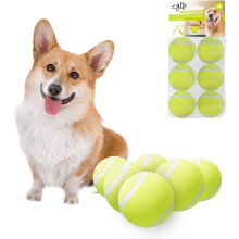 ALL FOR PAWS Ball Launcher Dog Bal l Pet Throwing Toy Mini Tennis Bal ls for Dogs (Mini Bal l 2 inch)
