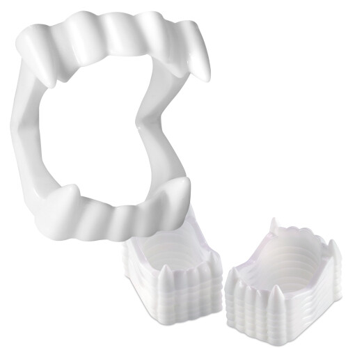 Srenta 144 Pack Vampire Teeth Kids Size White Fake Vampire Teeth for — free download
