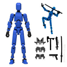 DANONI Assembly Completed-Titan 13 Action Figures Upgrade Nova 13 Action Figure Dummy Robot 13 Action Figure Set 3D Robot Figure for Children's