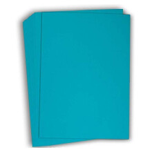 Hamilco farbiges Karton-Scrapbook-Papier, 21,6 x 27,9 cm, korallenblaues Farbkartonpapier, 50 Stück
