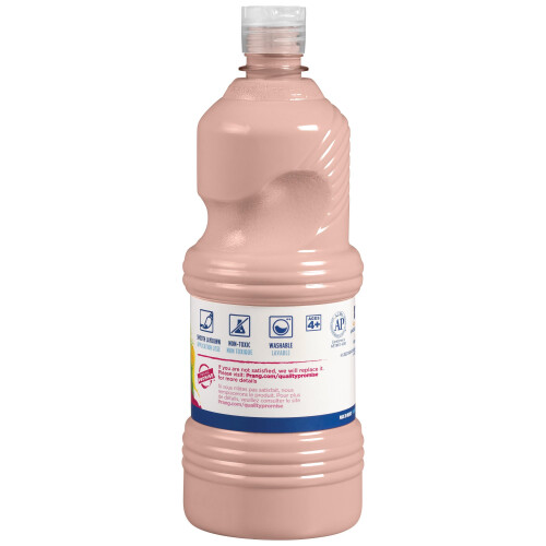 Prang abwaschbare Temperafarbe, Pfirsich, 32 oz, 1 St   ck 1