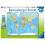 Ravensburger Quebra-cabeça 200 peças XXL: Mapa do Mundo 2