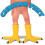 Archie McPhee Kurec noicky na prstech (sada 2) 1