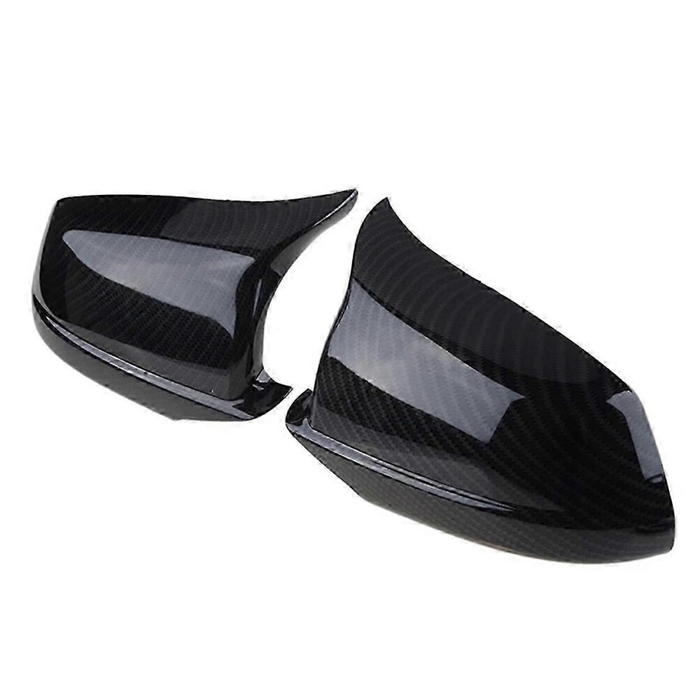 (As Show, One Size) Rearview Mirror Covers Wing Side Mirror Caps Compatible With Bmw 5 Series F10 F11 F18 Pre-Lci 51167216369,511672 4909775925876