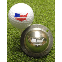 Znacka Tin Cup America Golf Ball Marker