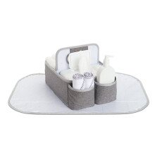 Munchkin Portable Diaper Caddy Organizer Harmaa