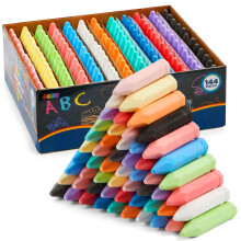 Joyin 144 pezzi a forma di cono lavabile marciapiedi lavabile 12 colori gesso di colore jumbo non tossico per bambini 1-3 dipinto per le forniture pe