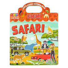 JOYIN Puffy Sticker Book Opakovane pouiteln samolepky Knihy aktivit pro deti Cestovn hracky do letadla Roztomil prelepiteln samolepky Remesla D