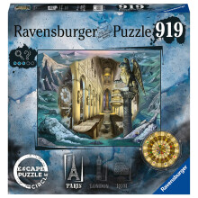 Ravensburger Escape The Circle: Paris 919 Piece Jigsaw Puzzle for Adults - 17281 - an Escape Room Experience in Puzzle Form