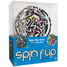 Spin Flip Puzzle: Abstrakti 3D-pulma Haastava hauska interaktiivinen aivojumppa lapsille ja aikuisille Fidget-lelu dekrompressioon Helposti kannettav