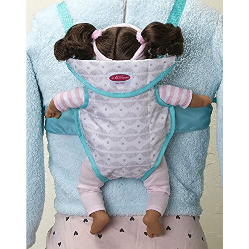 Madame Alexander Soft Grey Fabric Doll Carrier 2