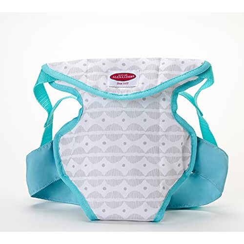 Madame Alexander Soft Grey Fabric Doll Carrier