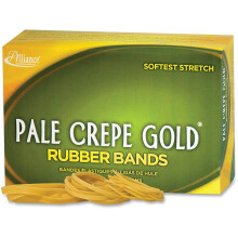 Alliance Rubber 20545 Pale Crepe Gold -kuminauhat, koko #54 1 lb Box (erikokoiset Golden Crepe)