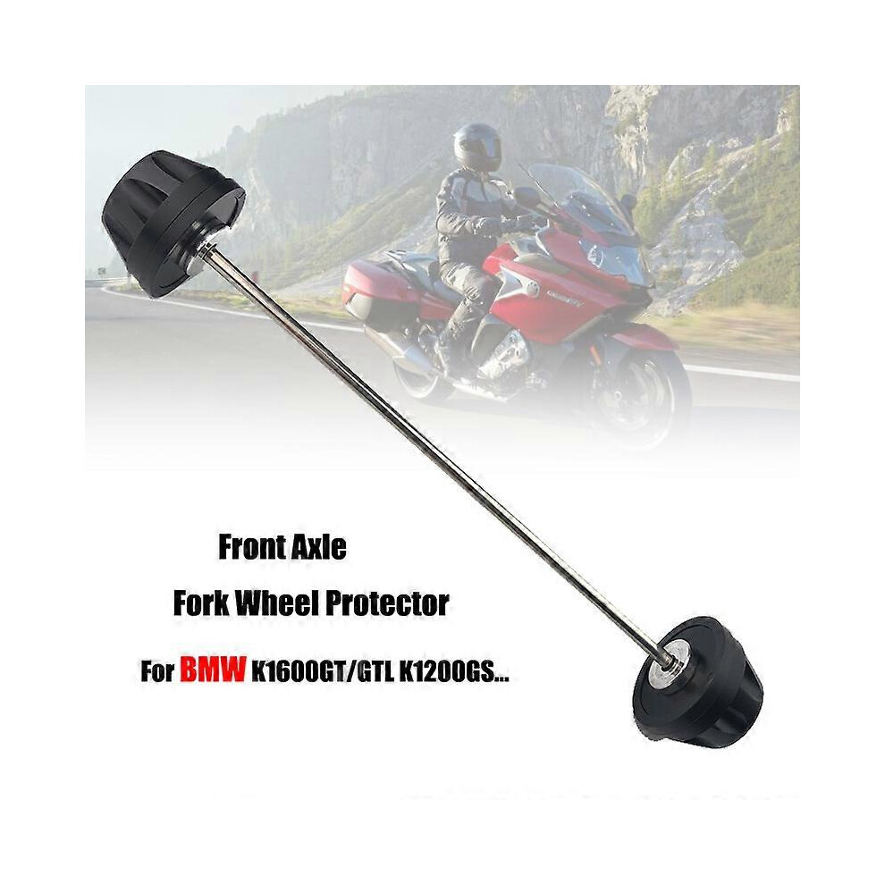 (As Show, One Size) For Bmw K1600gt K1600 Gtl K1200gt K1200r K1200s K1200 Sport K1300gt Motorcycle Front Axle Fork Wheel Protector Crash Slider Pad 4909775805901