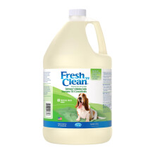 Petag fresco n pulito farina d'avena n shampoo con sodio - profumo fresco tropicale (concentrato 10: 1) - 1 gallone - nutri la pelle pruriginosa secc