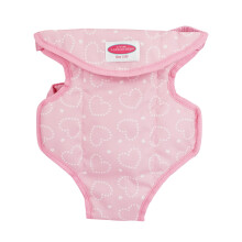 Madame Alexander Doll Accessories  Fabric Doll Carrier  Pink Hearts