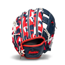 Gant Franklin Sports unisexe 9,5" Gant de baseball Tball pour enfants Navy/Rouge, 9,5 US