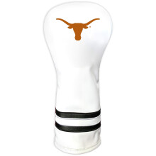 Team Golf NCAA Texas Longhorns White Vintage Fairway Head Cover White Vintage Fairway Golf Club Headcover Form Fitting Design Retro Design