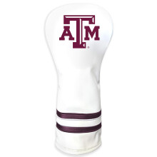 Team Golf NCAA Texas A&M Aggies Valkoinen Vintage Fairway Psuojus Valkoinen Vintage Fairway Golf Club Psuojus Muoto Istuva Design Retro Design