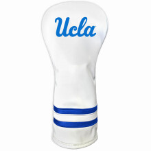 Team Golf NCAA UCLA Bruins Valkoinen Vintage Fairway Psuojus Valkoinen Vintage Fairway Golf Club Psuojus Muoto Istuva Suunnittelu Retro Design