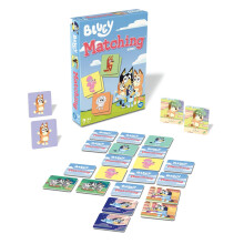 Wonder Forge Bluey Matching Game - Giochi familiari e toddler - giocattoli educativi - Memory & Brain Games for Kids di et 3-5 Riorne indoor