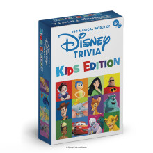 The Magical World of Kids Disney Trivia Games - Board Games for Family Night, Family Games, Multi-Player Board Game, Family Board Game, Travel Games,