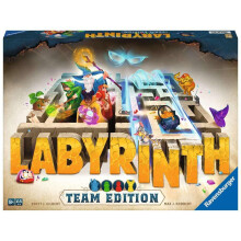 Ravensburger Labyrinth: Team Edition Family Board Games for Kids and Adults Age 8 Years Up