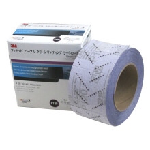 3M 30711 Hookit 734U Purple 70 mm x 12 m P120 Grit Clean Sanding Sheet Roll