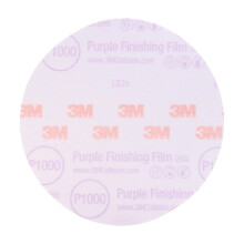 3M Hookit Purple Finishing Film Abrasive Disc 30669 6 in 1000+ Grade 50 Pack Clear Coat Sanding Paint Finishing Defect Removal Long Lastin