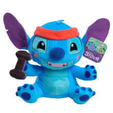 Just Play Disney Stitch That's So Stitch Kleine 7-inch Pluche met Halter, Zacht Materiaal, Speelgoed voor Kinderen 2+