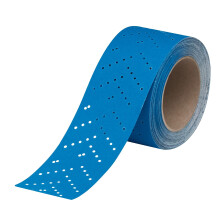 3M Blue Abrasive Sheet Roll Multi-Hole 36190 150 2.75 in x 13 yd One Size