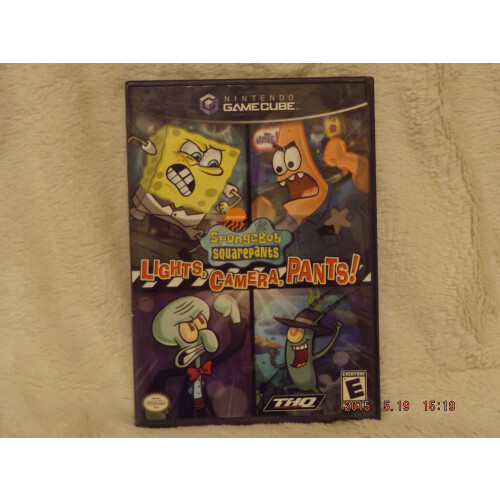 Nintendo SpongeBob Squarepants: Lights Camera Pants