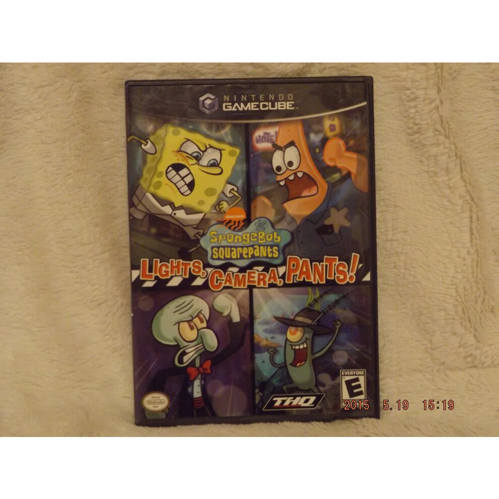 Nintendo Spongebob Squarepants: Lights Camera Pants