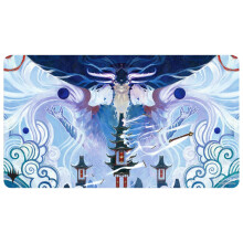 Ultra PRO - Tarkir Dragonstorm Inspireret Ultimatum Playmat til Magic: The Gathering | Gaming Bordm?tte Kortspil tilbeh?r TCG Playmat Bordspillem