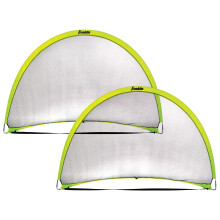 Franklin Sports Pop-Up Doel - Binnen of Buiten Voetbal Doel - Vouwbaar voor Opslag - 6' x 4' of 4' x 3'