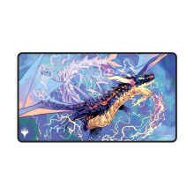 Ultra PRO - Tarkir Dragonstorm Neriv The Storm Front Sort Stitched Playmat for Magic: The Gathering | Gaming Bordm?tte Kortspil tilbeh?r TCG Play