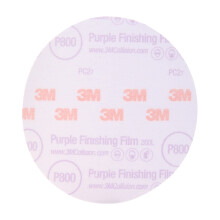 3M Hookit Purple Finishing Film Abrasive Disc 30670 6 in 800+ Grade 50 Pack Clear Coat Sanding Paint Finishing Defect Removal Long Lasting