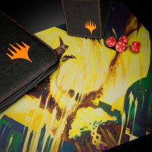 Ultra PRO - Tarkir Dragonstorm Uhyggelig Ultimatum-legem?tte til Magic: The Gathering | Gaming Bordm?tte Kortspil tilbeh?r TCG Playmat Bordspille
