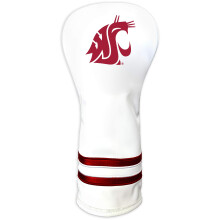 Team Golf NCAA Weber State Wildcats White Vintage Fairway Head Cover White Vintage Fairway Golf Club Headcover Form Fitting Design Retro Design