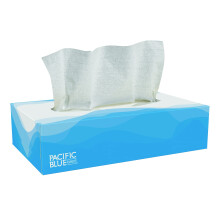 Pacific Blue Select 2-Ply Facial Tissue by GP PRO (Georgia-Pacific) Flat Box 48100 100 Sheets Per Box 30 Boxes Per Case White Pack of 30