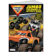 Bendon Monster Jam Libro da Colorare | Activity Book Monster Jam | Libri da Colorare Monster Trucks