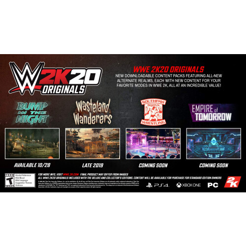 WWE 2K20 Deluxe Edition PlayStation 4 1
