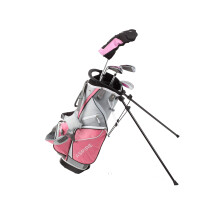 ASPIRE Junior Plus Komplettes Golfschlgerset fr Kinder 5 Altersgruppen Jungen und Mdchen Rechtshnder Real Girls Junior Golftasche Kinder