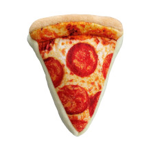 Huxley & Kent koirille - Pup-eroni Pizza (pieni) - Power Pehmo Funny Dog Toy with Squeaker - H&K Squeaky