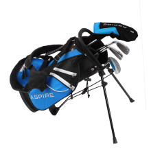 Aspire Junior Plus Golf Club completo para nios Nios - 5 Grupos de edad nios y nias - Derecha Real Girls Junior Golf Bag Kids Golf Clubs